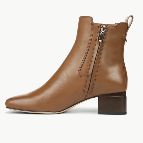 Franco Sarto Waxton Ankle Bootie Hazelnut Leather 7M - Picture 3 of 15